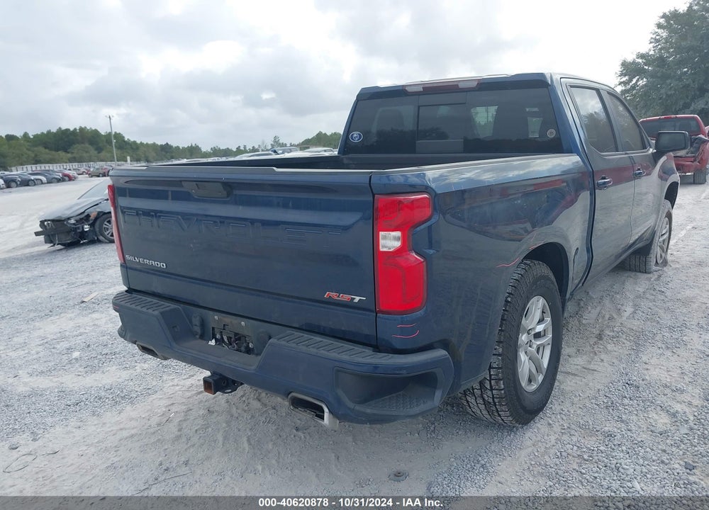 2020 CHEVROLET SILVERADO 1500 4WD SHORT BED RST VIN: 3GCUYEED1LG327624