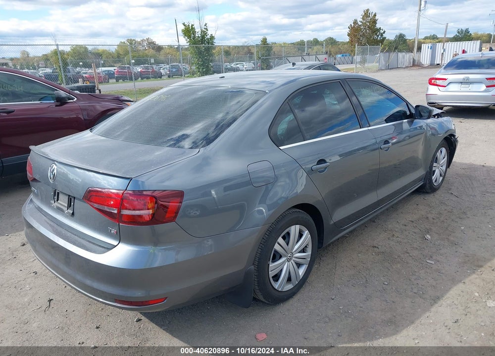 2017 VOLKSWAGEN JETTA 1.4T S VIN: 3VW2B7AJ6HM238329