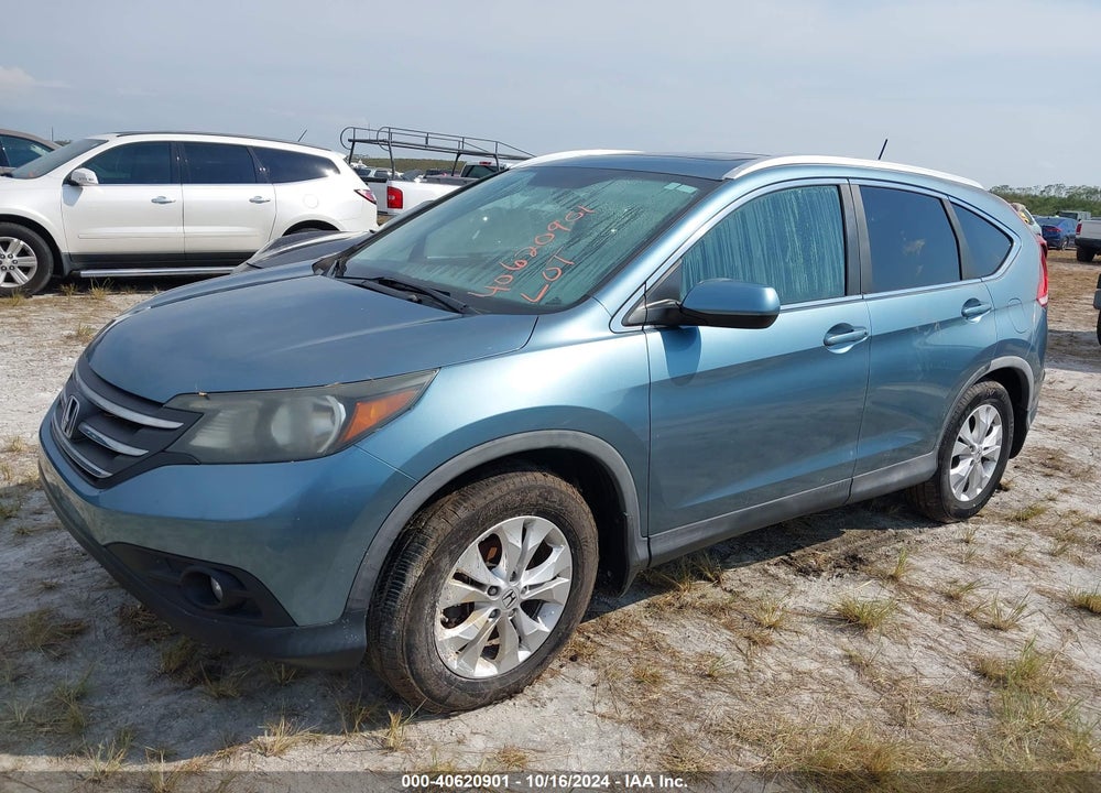 2013 HONDA CR-V EX-L VIN: 5J6RM3H71DL016270