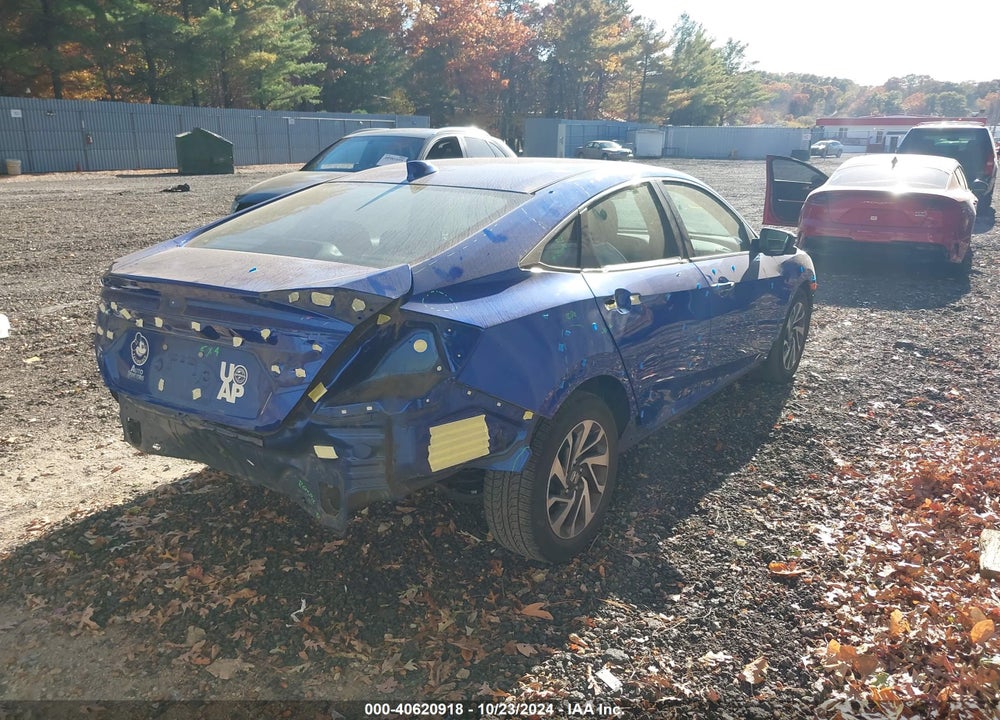 2017 HONDA CIVIC EX VIN: 19XFC2F77HE204878