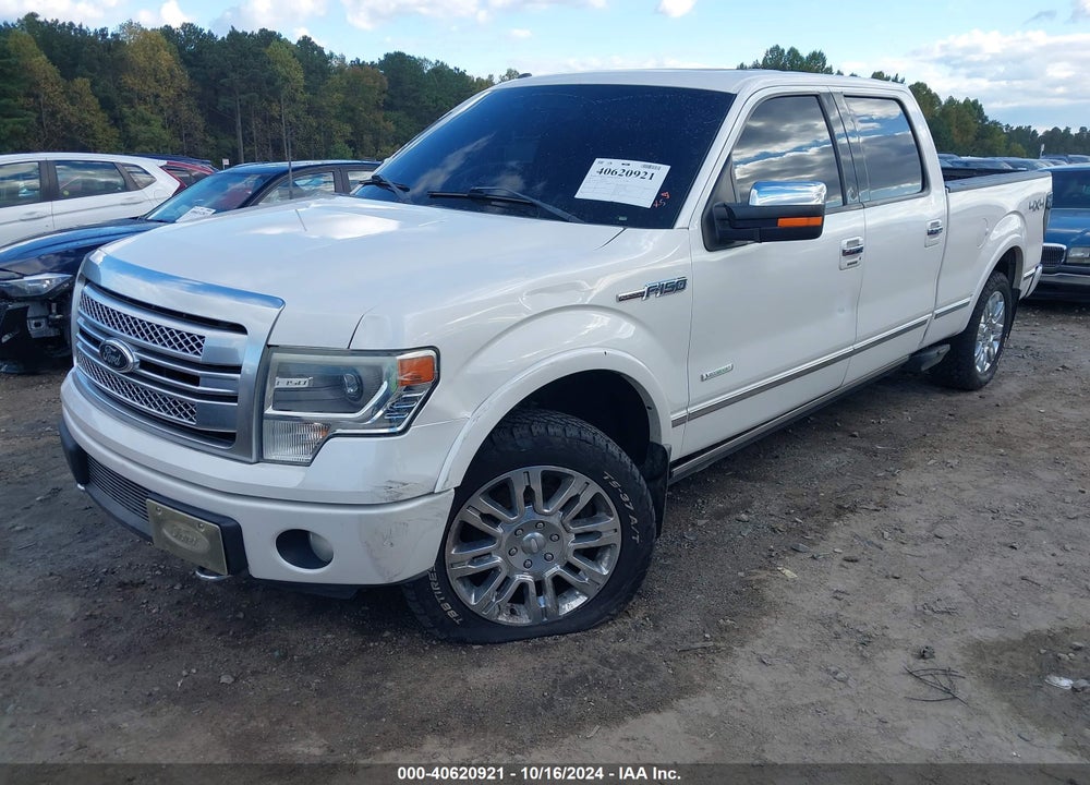 2013 FORD F-150 PLATINUM VIN: 1FTFW1ETXDFB51321