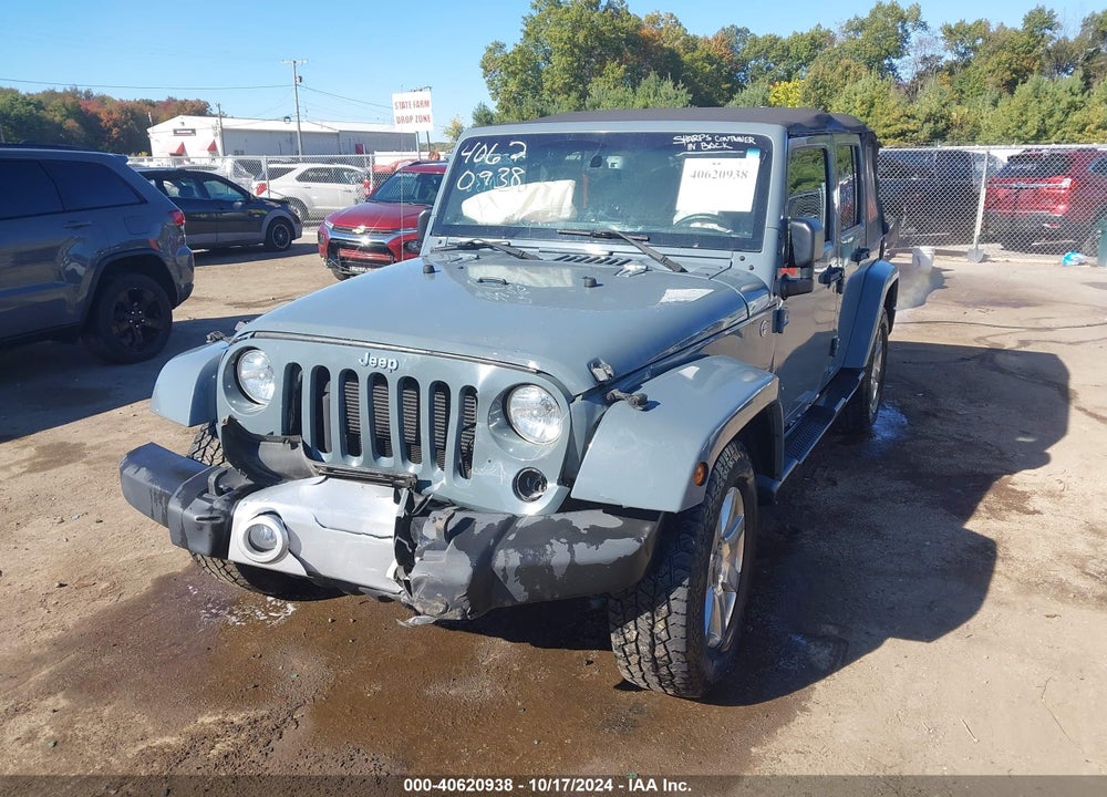 2015 JEEP WRANGLER UNLIMITED SAHARA VIN: 1C4BJWEG5FL582666