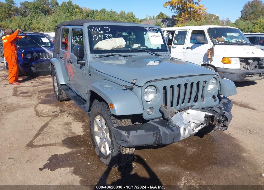 2015 JEEP WRANGLER UNLIMITED SAHARA VIN: 1C4BJWEG5FL582666
