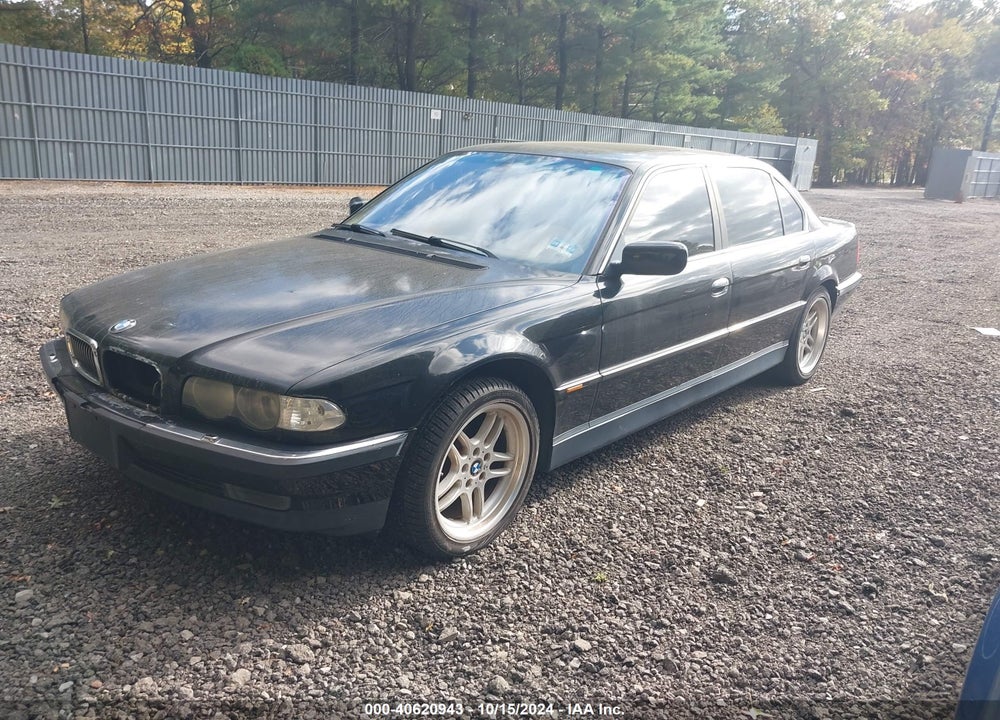 2000 BMW 740IL VIN: WBAGH8349YDP13386