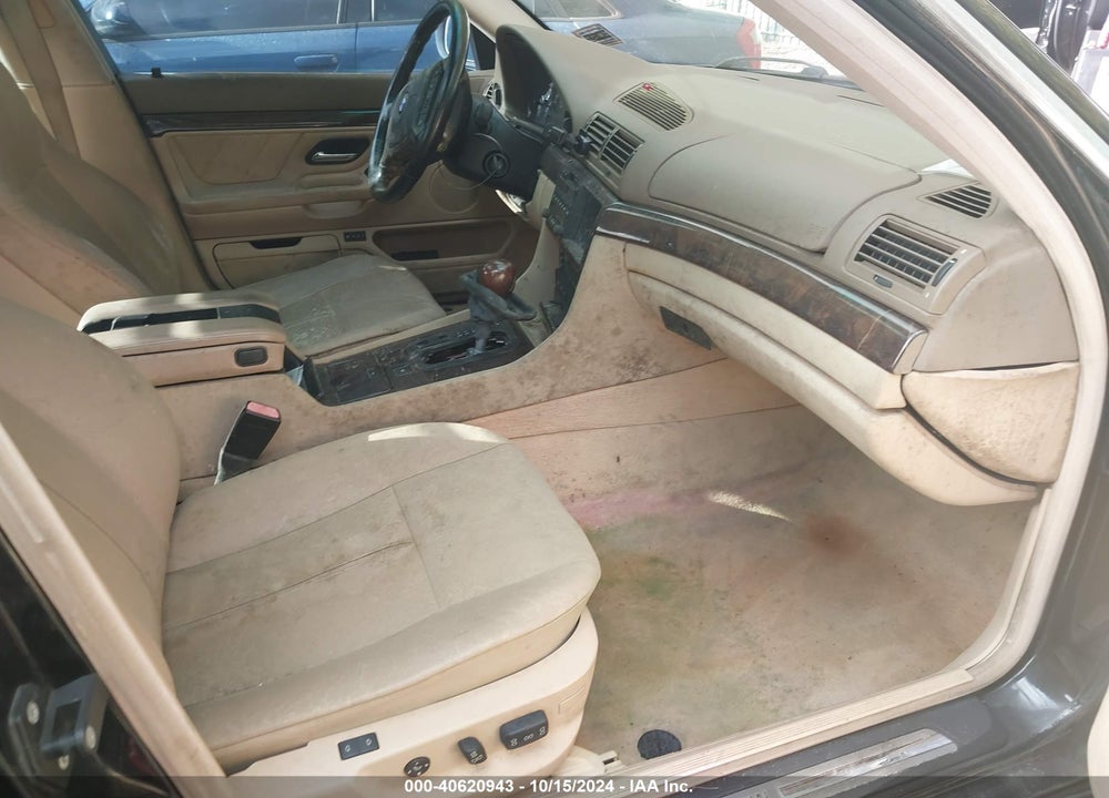 2000 BMW 740IL VIN: WBAGH8349YDP13386