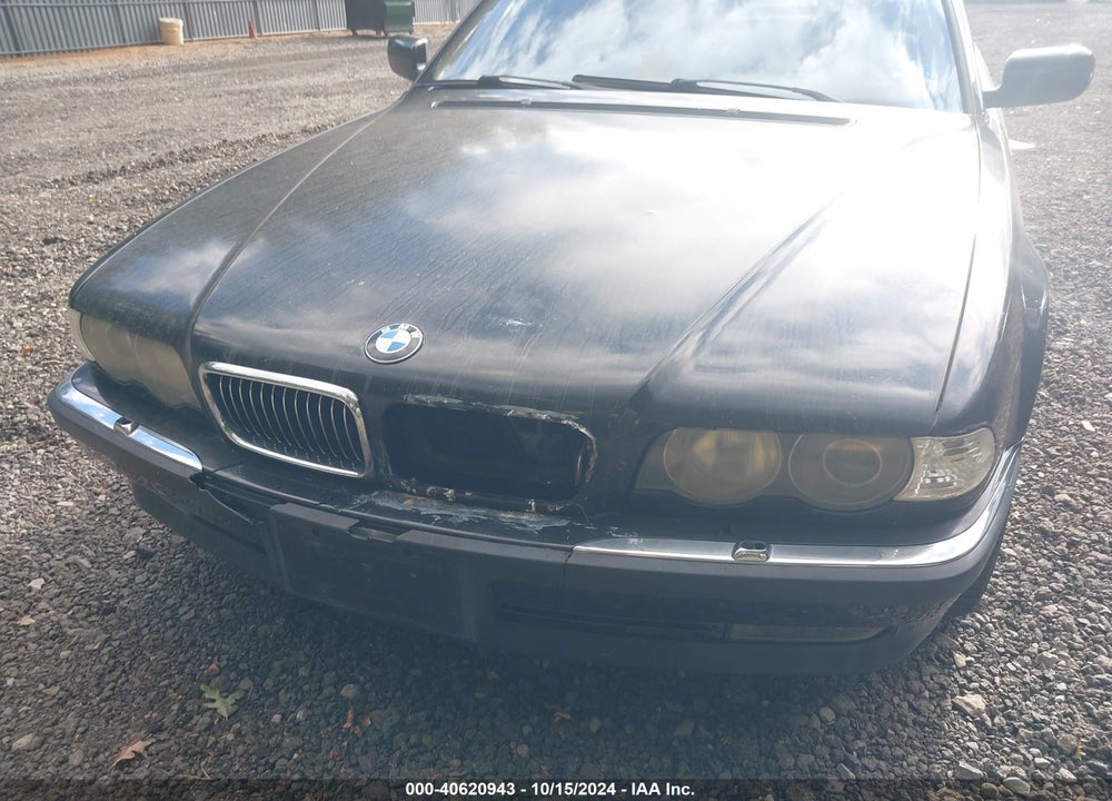 2000 BMW 740IL VIN: WBAGH8349YDP13386