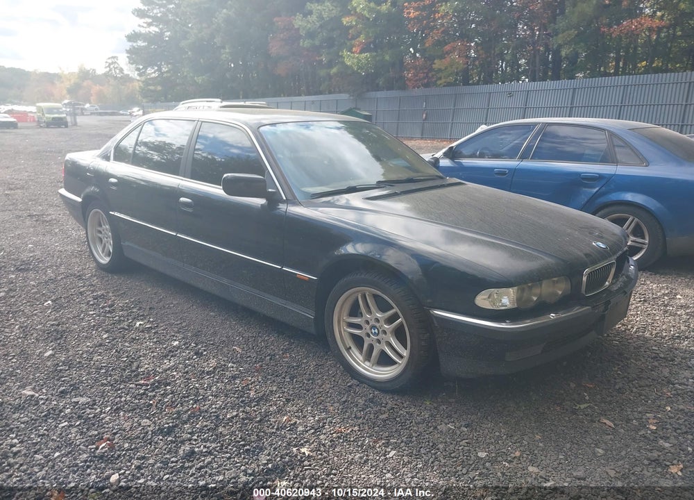 2000 BMW 740IL VIN: WBAGH8349YDP13386