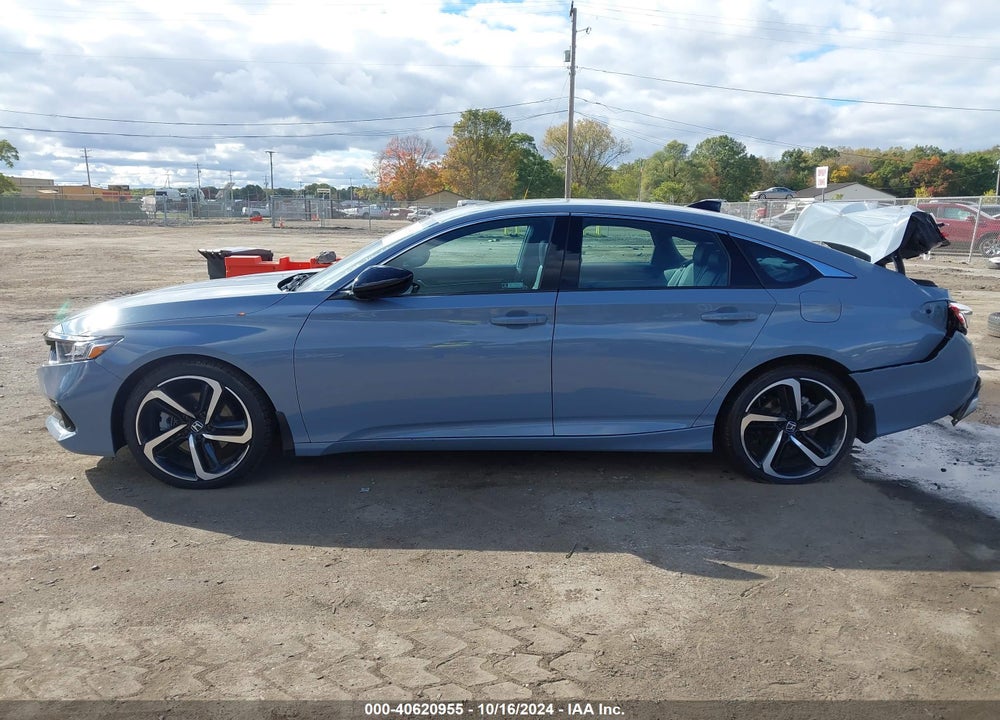 2022 HONDA ACCORD SPORT 2.0T VIN: 1HGCV2F31NA013824