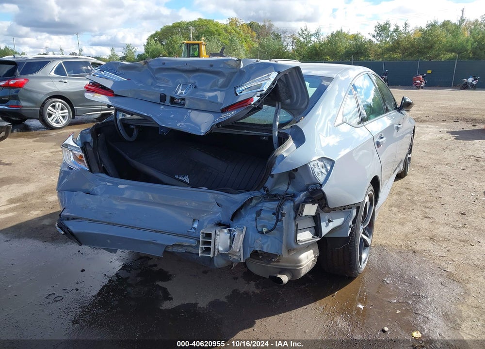 2022 HONDA ACCORD SPORT 2.0T VIN: 1HGCV2F31NA013824