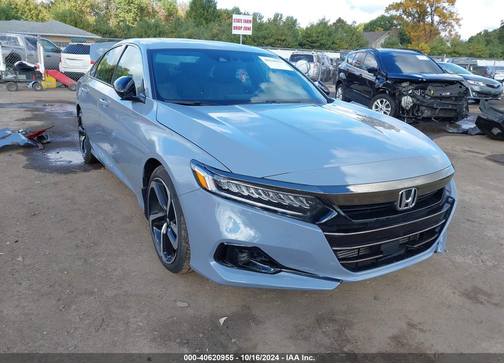 2022 HONDA ACCORD SPORT 2.0T VIN: 1HGCV2F31NA013824