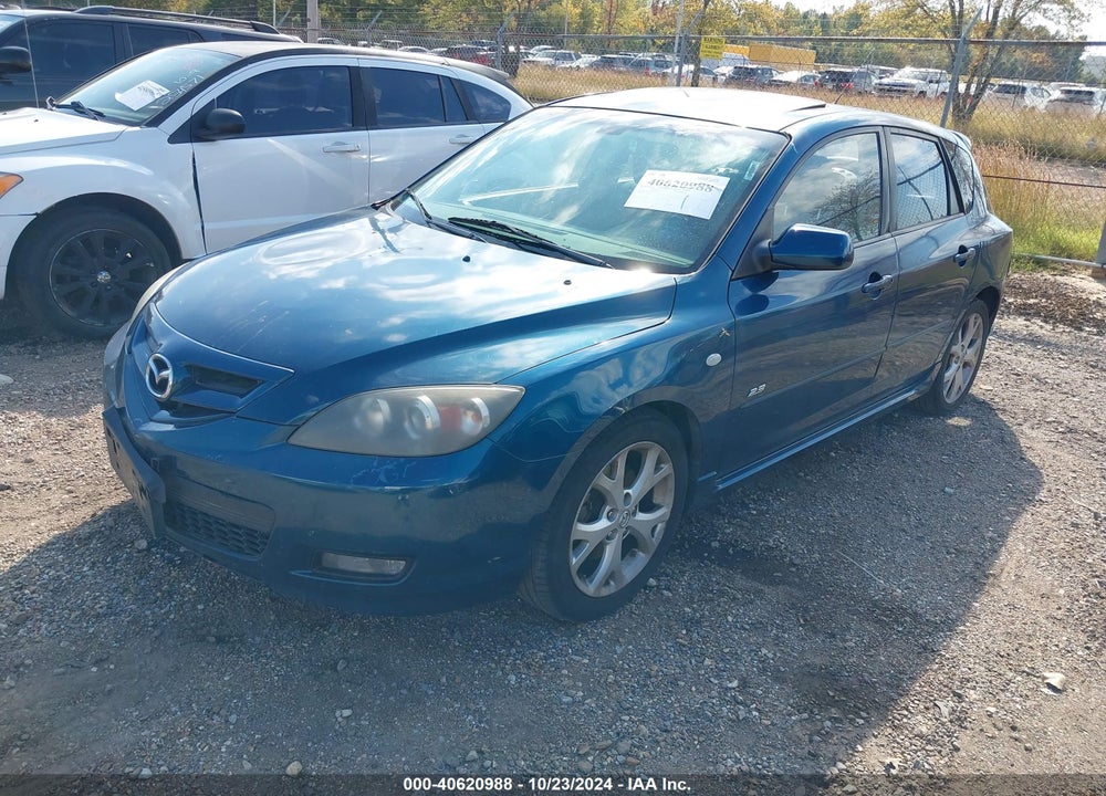 2007 MAZDA 3 S GRAND TOURING VIN: JM1BK343671636175