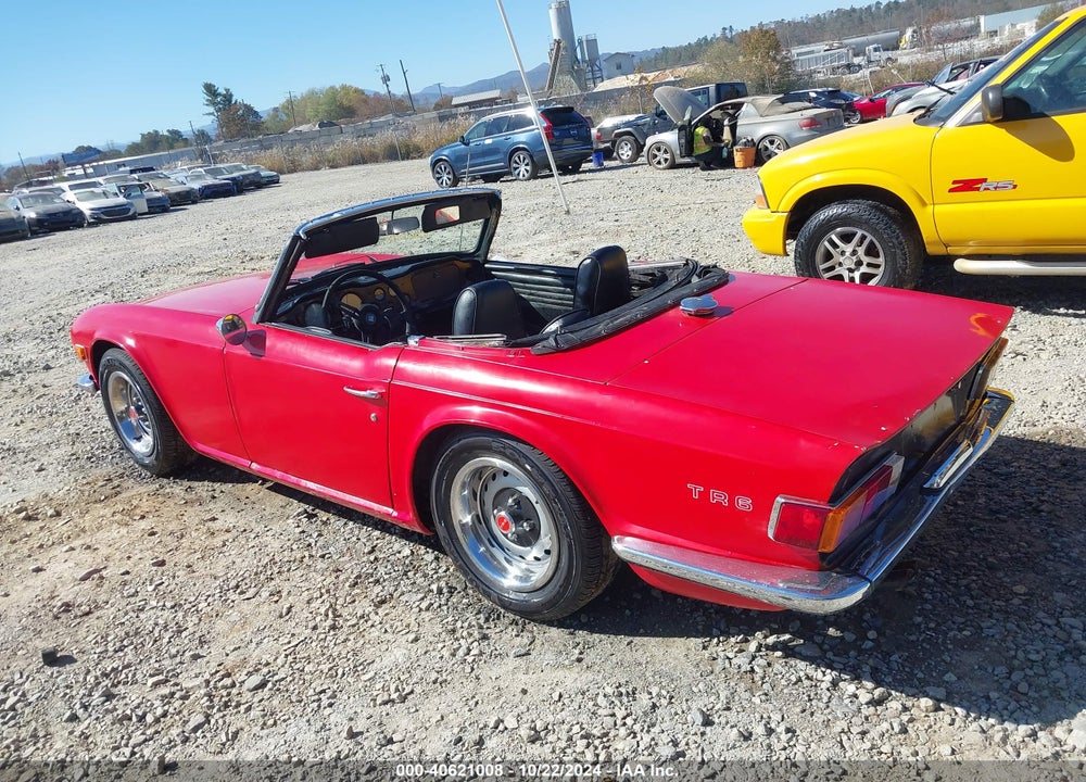 1970 TRIUMPH TR6 VIN: CC50304L