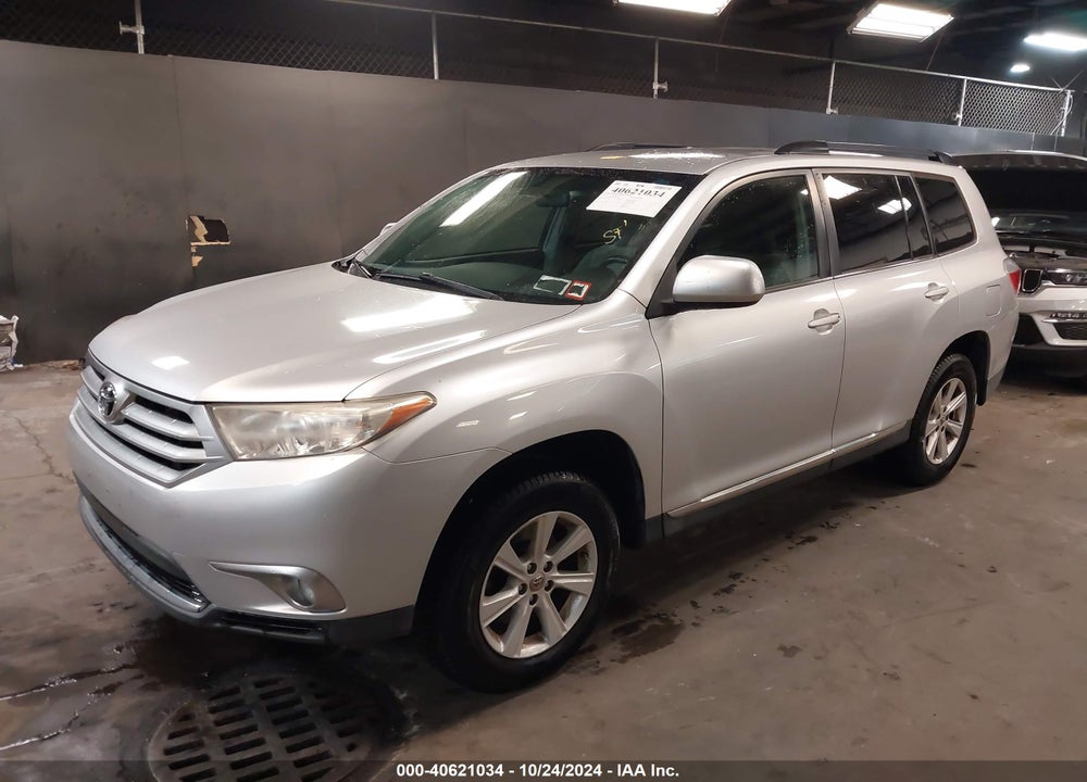 2012 TOYOTA HIGHLANDER SE VIN: 5TDBK3EH0CS097091