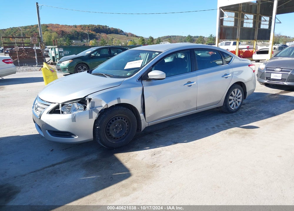 2013 NISSAN SENTRA SV VIN: 1N4AB7AP5DN905206