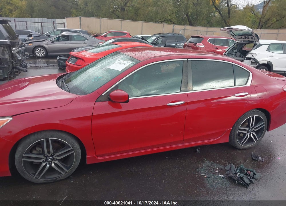 2017 HONDA ACCORD SPORT SE VIN: 1HGCR2F18HA299467