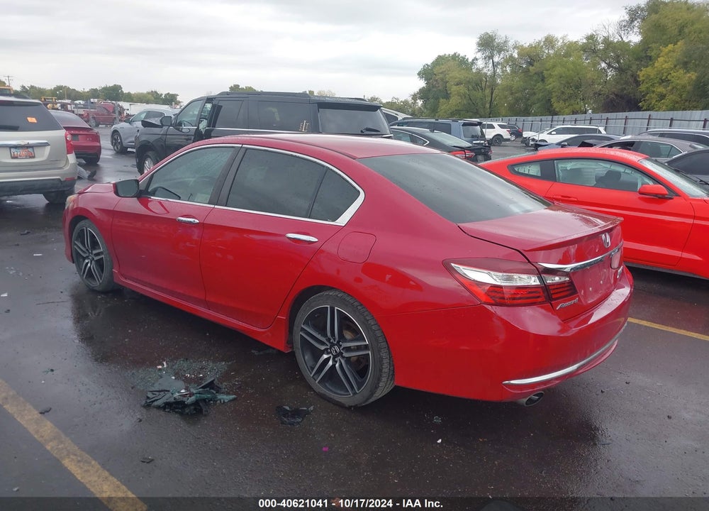 2017 HONDA ACCORD SPORT SE VIN: 1HGCR2F18HA299467
