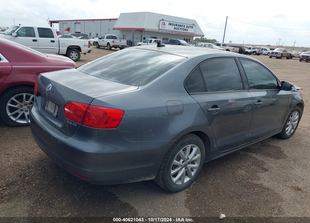2012 VOLKSWAGEN JETTA 2.5L SE VIN: 3VWDX7AJ2CM310968