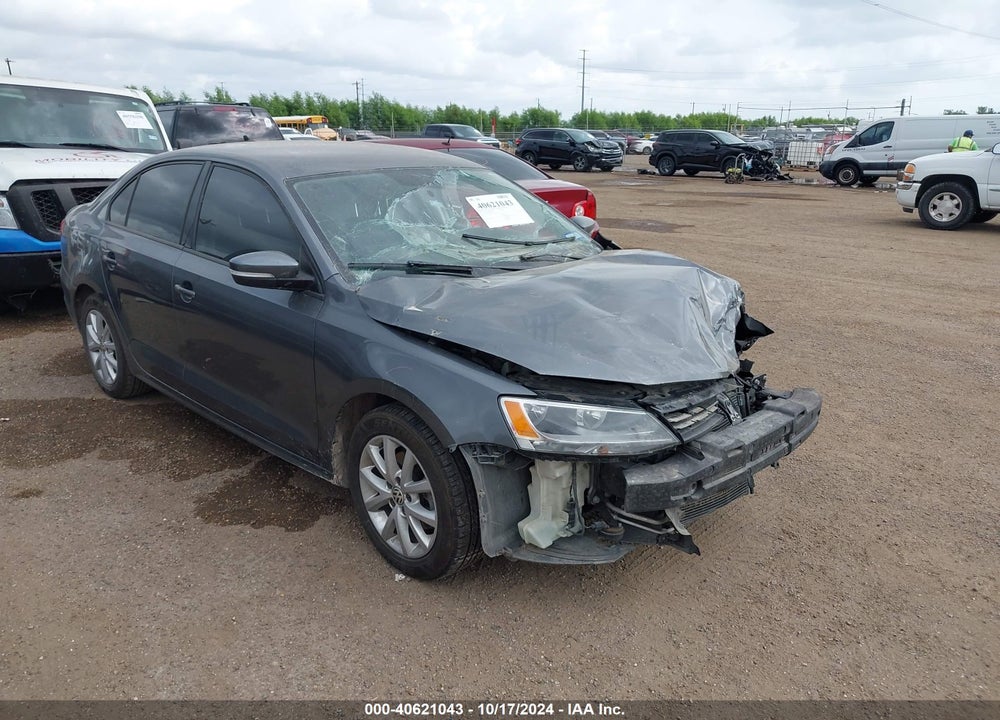 2012 VOLKSWAGEN JETTA 2.5L SE VIN: 3VWDX7AJ2CM310968
