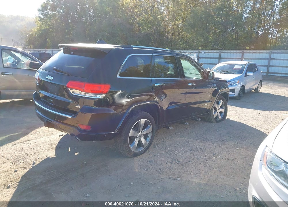 2014 JEEP GRAND CHEROKEE OVERLAND VIN: 1C4RJFCG8EC122613