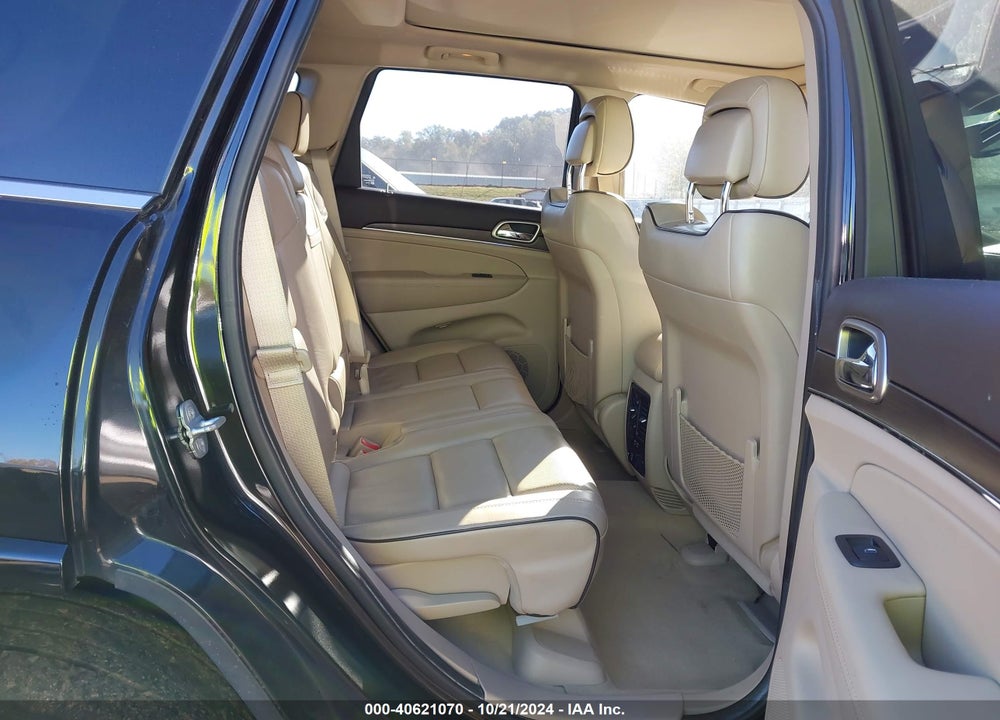 2014 JEEP GRAND CHEROKEE OVERLAND VIN: 1C4RJFCG8EC122613
