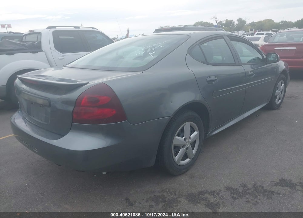 2005 PONTIAC GRAND PRIX VIN: 2G2WP542551155514