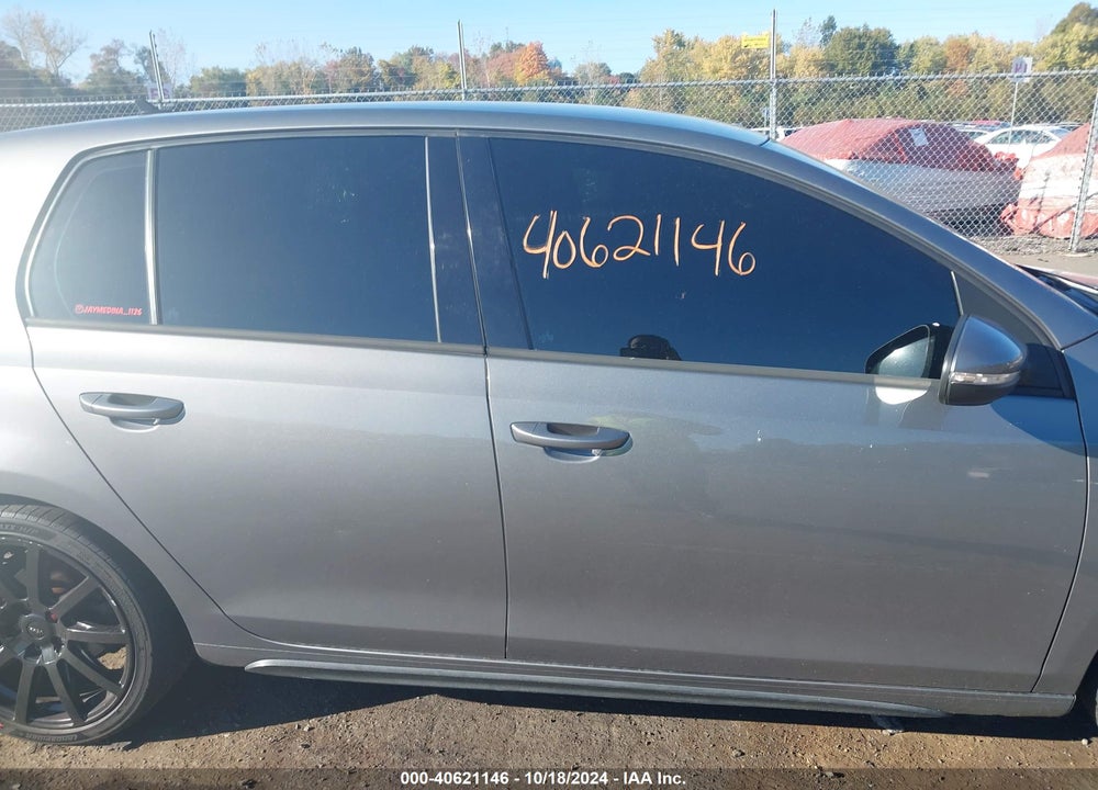 2013 VOLKSWAGEN GTI 4-DOOR VIN: WVWGD7AJ9DW008345