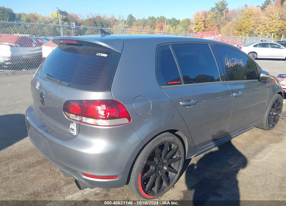 2013 VOLKSWAGEN GTI 4-DOOR VIN: WVWGD7AJ9DW008345