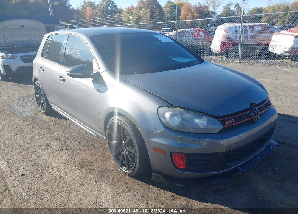 2013 VOLKSWAGEN GTI 4-DOOR VIN: WVWGD7AJ9DW008345