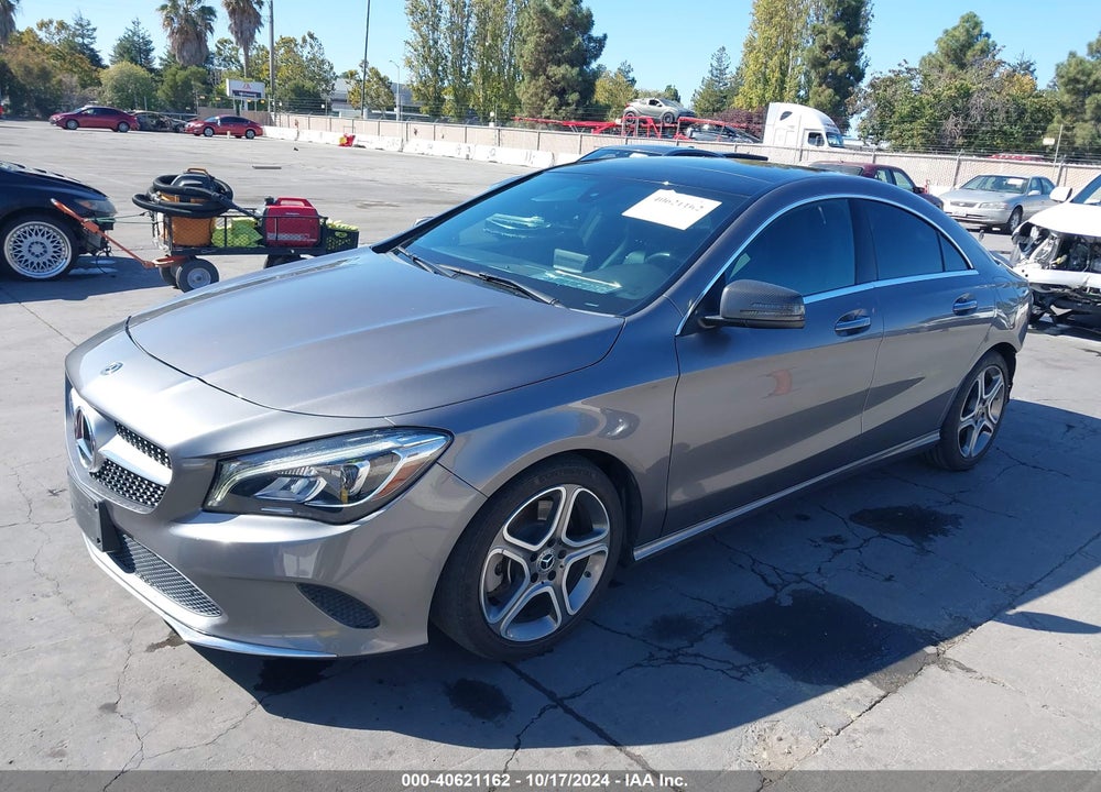 2018 MERCEDES-BENZ CLA 250 VIN: WDDSJ4EB8JN602047