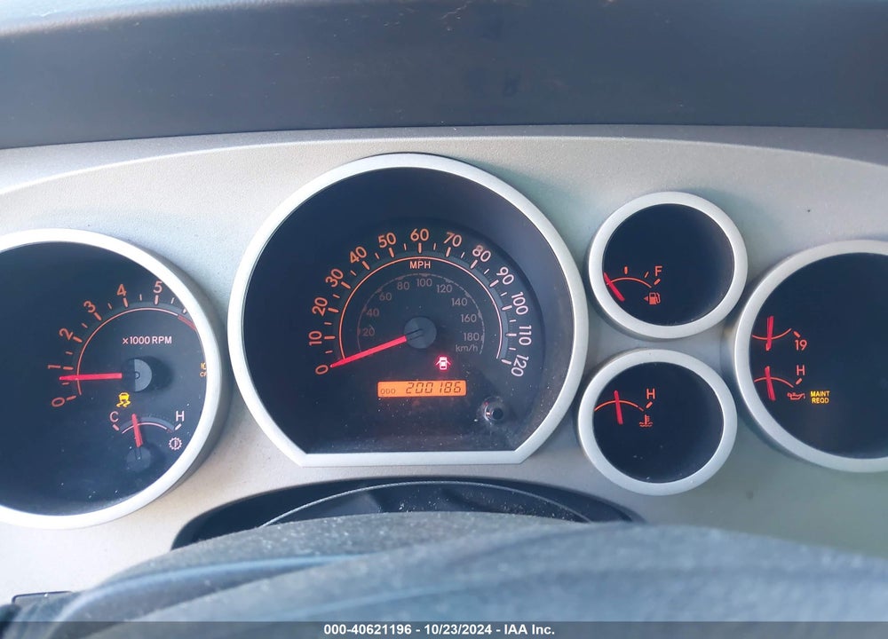 2008 TOYOTA TUNDRA SR5 5.7L V8 VIN: 5TFEV54128X036444