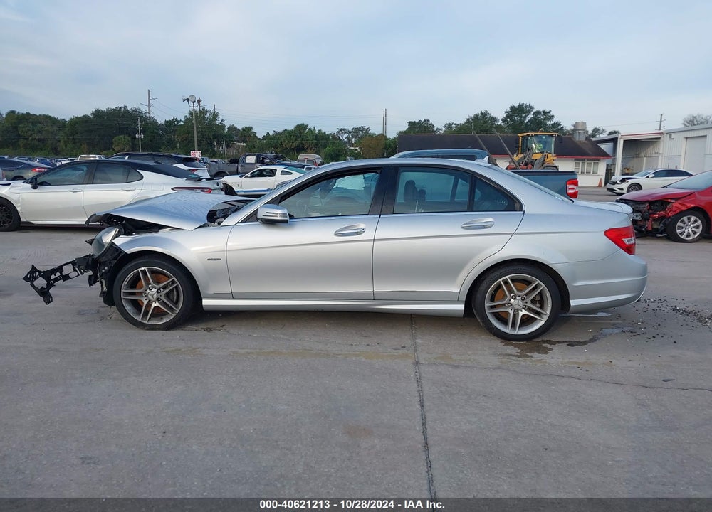 2012 MERCEDES-BENZ C 350 SPORT VIN: WDDGF5HB3CR219525