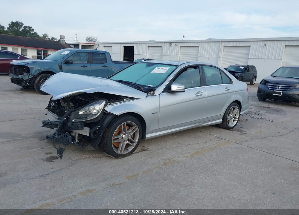 2012 MERCEDES-BENZ C 350 SPORT VIN: WDDGF5HB3CR219525