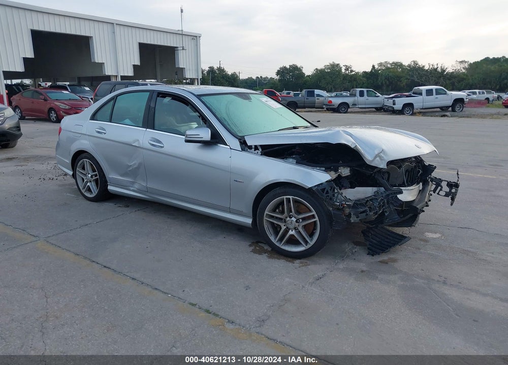 2012 MERCEDES-BENZ C 350 SPORT VIN: WDDGF5HB3CR219525