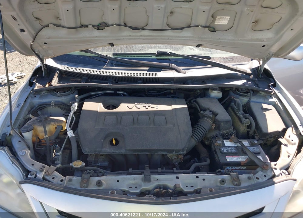 2011 TOYOTA COROLLA LE VIN: 2T1BU4EE0BC704314