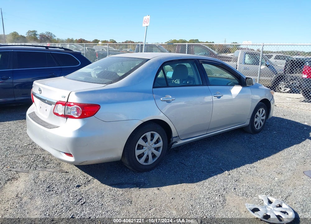 2011 TOYOTA COROLLA LE VIN: 2T1BU4EE0BC704314
