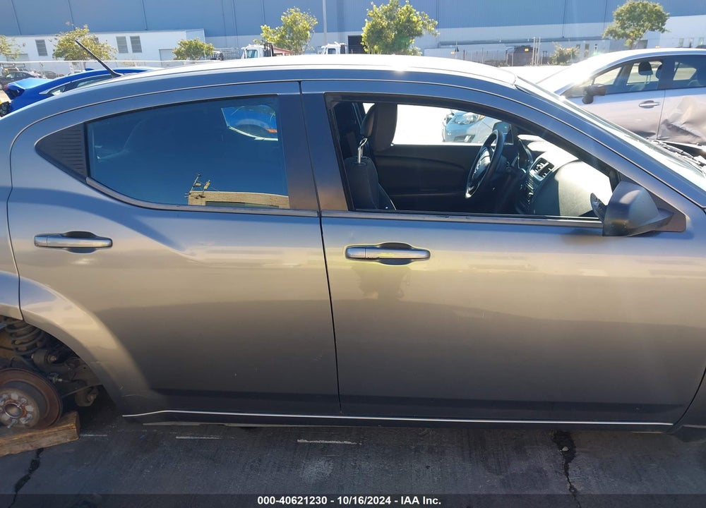 2013 DODGE AVENGER SE VIN: 1C3CDZAB1DN740255