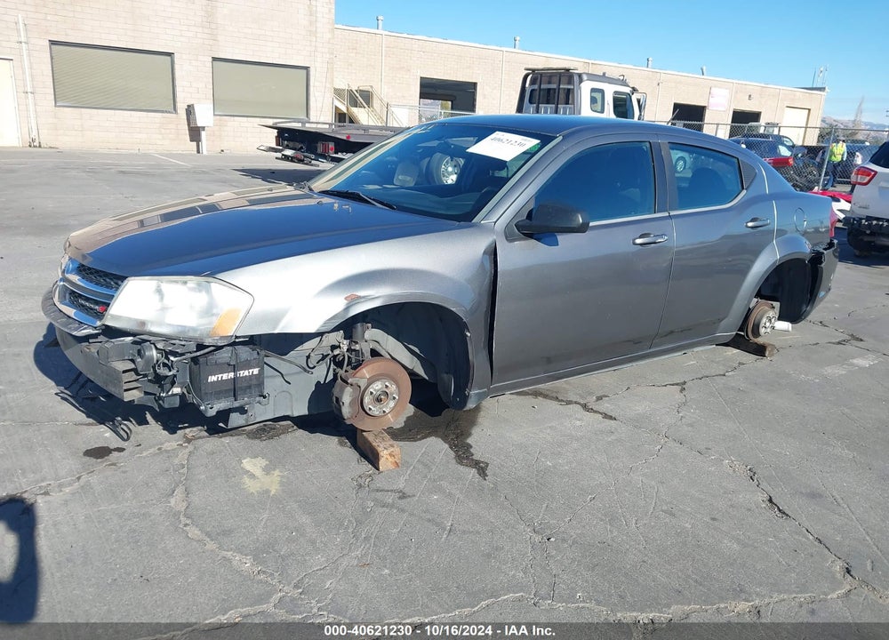 2013 DODGE AVENGER SE VIN: 1C3CDZAB1DN740255