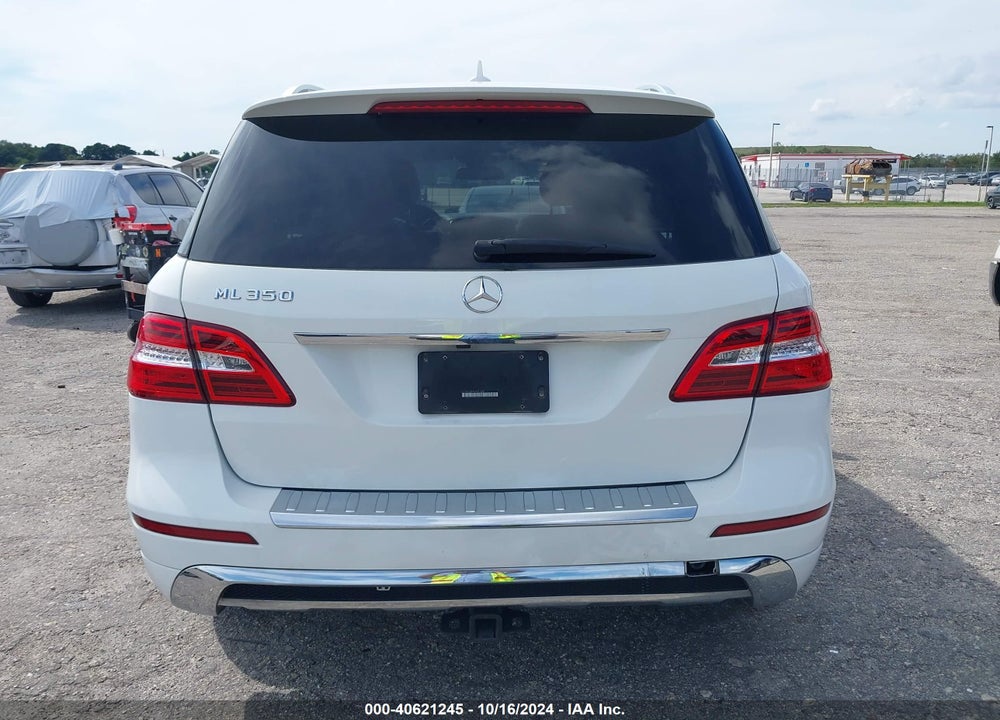2015 MERCEDES-BENZ ML 350 VIN: 4JGDA5JB9FA591309