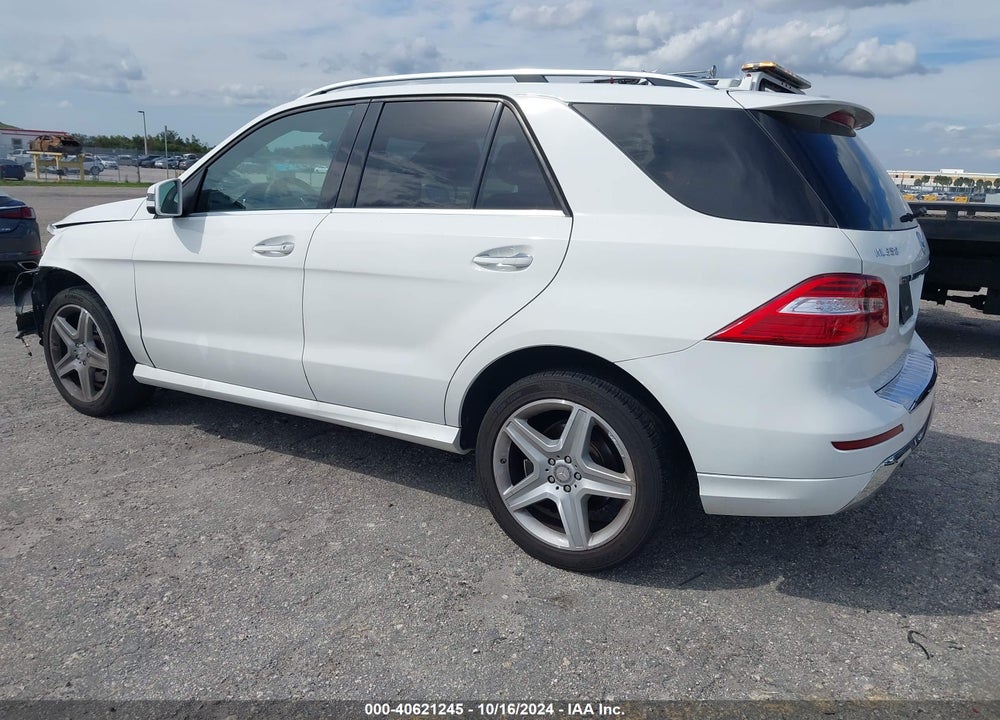 2015 MERCEDES-BENZ ML 350 VIN: 4JGDA5JB9FA591309
