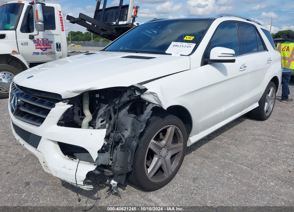 2015 MERCEDES-BENZ ML 350 VIN: 4JGDA5JB9FA591309
