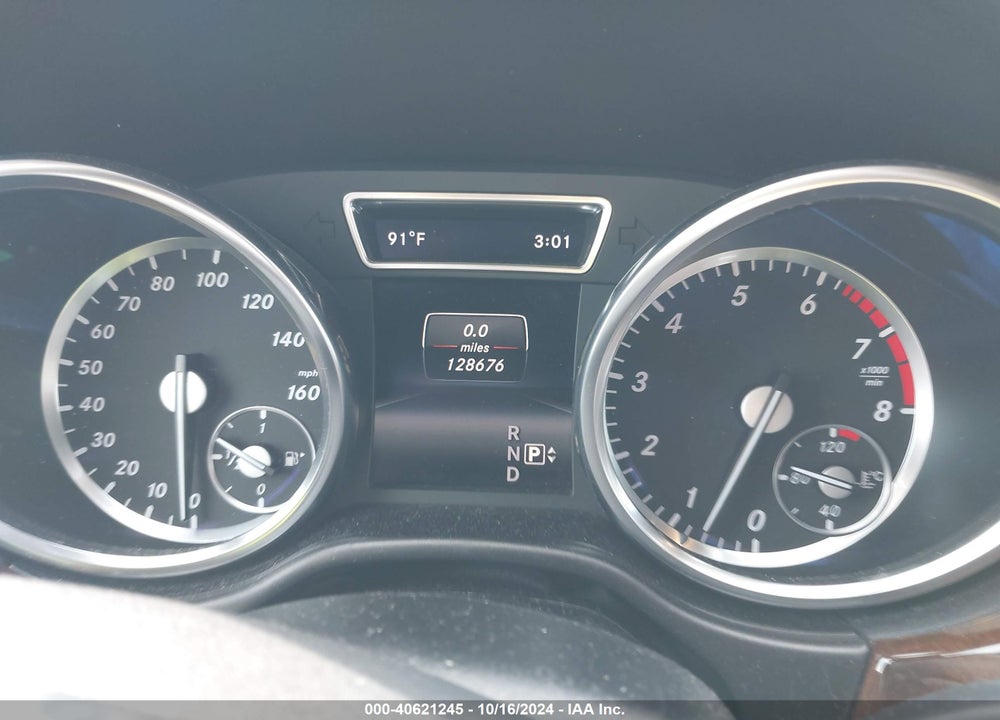 2015 MERCEDES-BENZ ML 350 VIN: 4JGDA5JB9FA591309