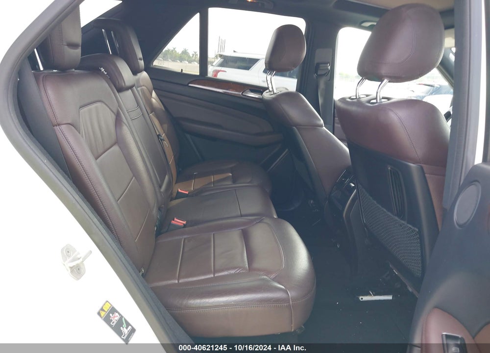 2015 MERCEDES-BENZ ML 350 VIN: 4JGDA5JB9FA591309