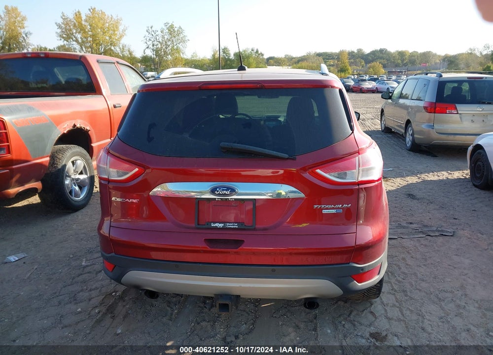 2016 FORD ESCAPE TITANIUM VIN: 1FMCU9J94GUB67995