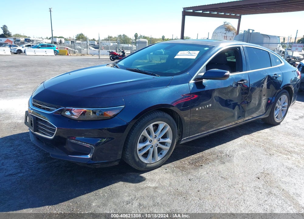 2018 CHEVROLET MALIBU LT VIN: 1G1ZD5STXJF124266