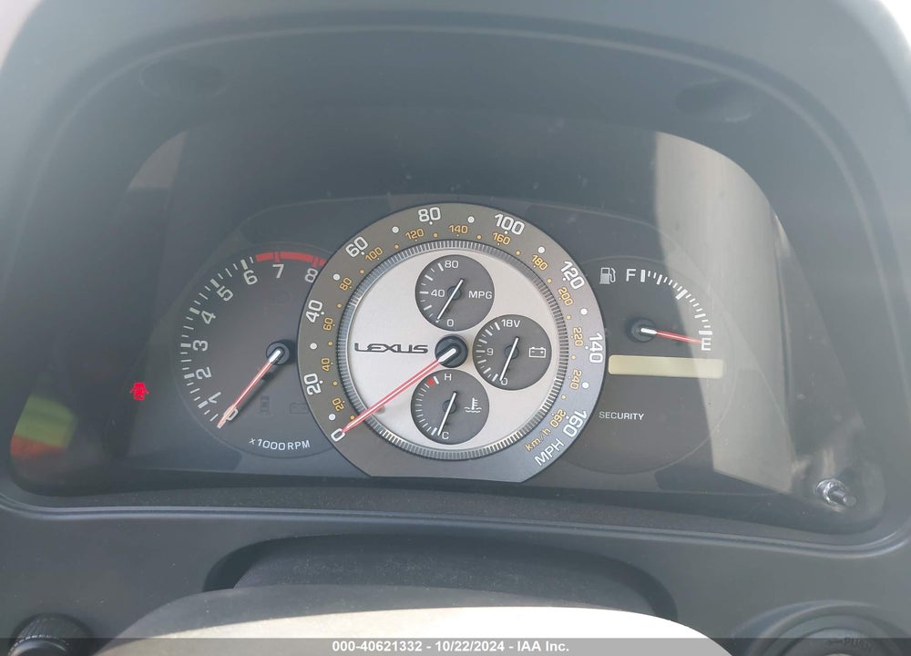2002 LEXUS IS 300 BASE W/5-SPEED MANUAL VIN: JTHBD192X20033726