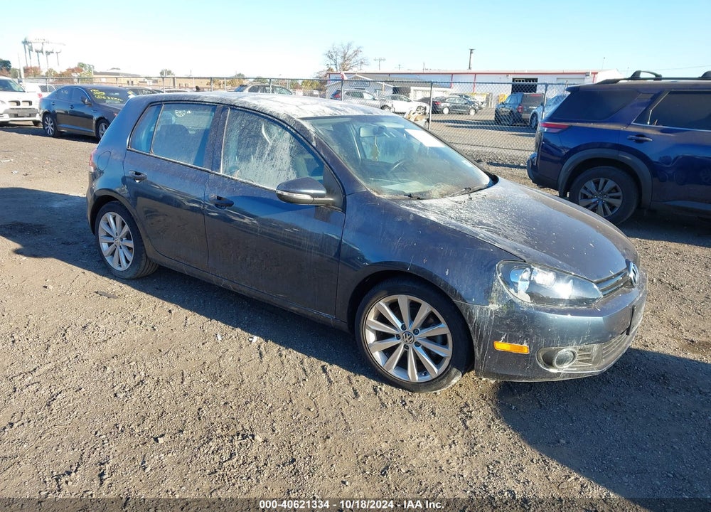 2013 VOLKSWAGEN GOLF 2.0L TDI 4-DOOR VIN: WVWDM7AJ2DW088817