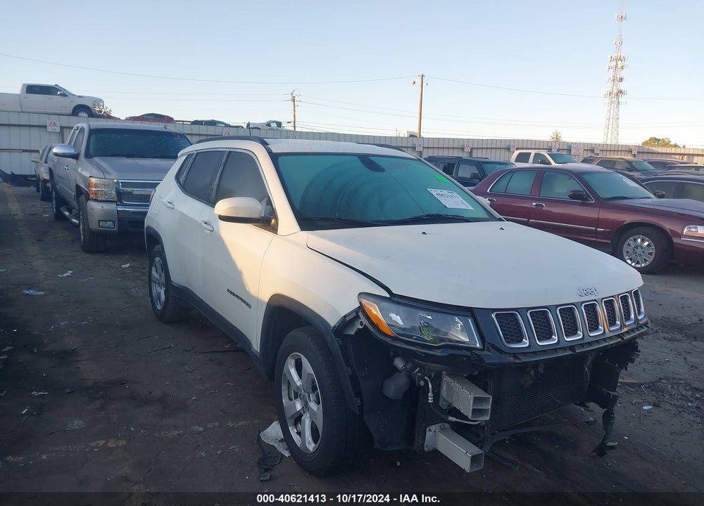 2018 JEEP COMPASS LATITUDE FWD VIN: 3C4NJCBB1JT368436
