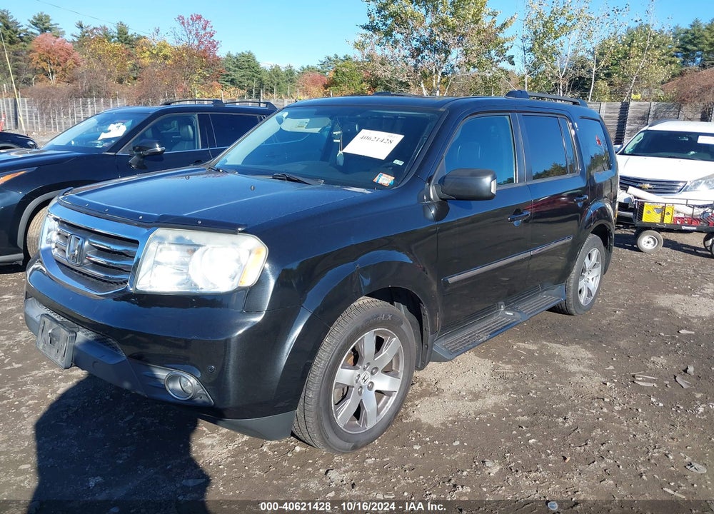 2014 HONDA PILOT TOURING VIN: 5FNYF4H93EB041632