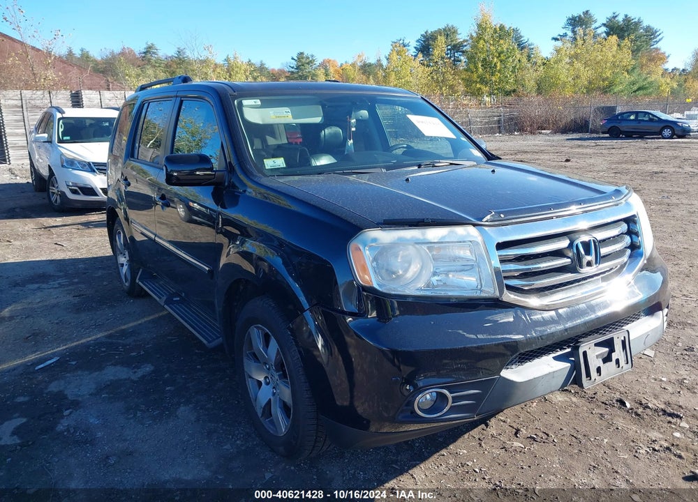 2014 HONDA PILOT TOURING VIN: 5FNYF4H93EB041632