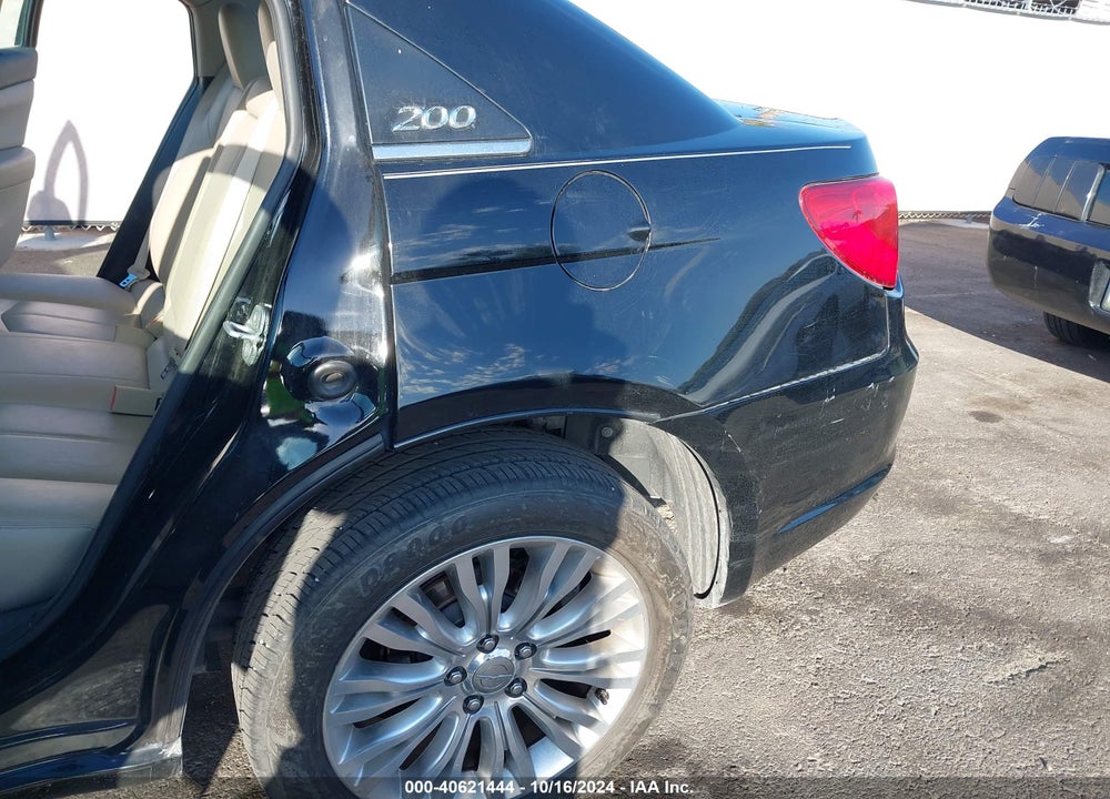 2012 CHRYSLER 200 LIMITED VIN: 1C3CCBCGXCN118190